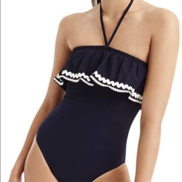 J. Crew Other - NWT J Crew Dark Navy one piece swimsuit